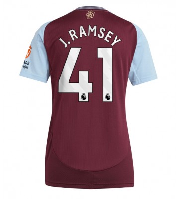 Aston Villa Jacob Ramsey #41 Replika Hjemmebanetrøje Dame 2024-25 Kortærmet